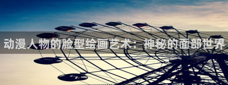 哈哩哈哩6：动漫人物的脸型绘画艺术：神秘的面部世界